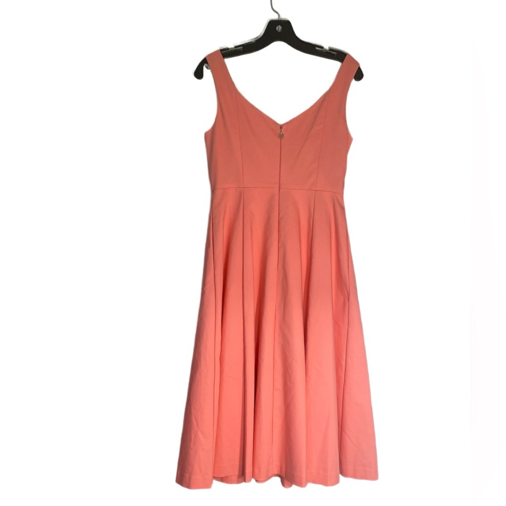 KATE Spade Twill Grace Midi Dress Fit and Flare Sea‎ Star Coral Sz 4 - NWT $398 - Picture 6 of 12